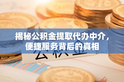安乐揭秘公积金提取代办中介，便捷服务背后的真相